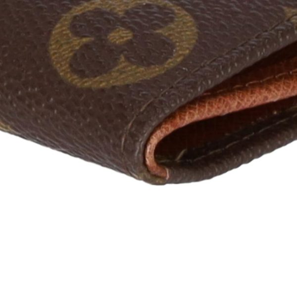 40808 5 Louis Vuitton Portomone Bier Credit Wallet Monogram