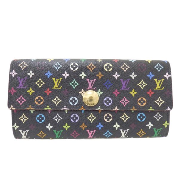 40832 1 Louis Vuitton Portefeuil Sala Wallet Monogram Multicolor