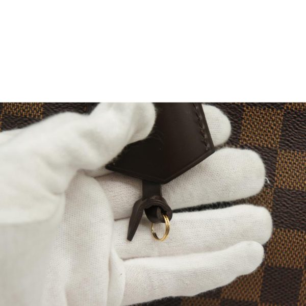 40884 6 Louis Vuitton Verona MM Damier Tote Bag Brown