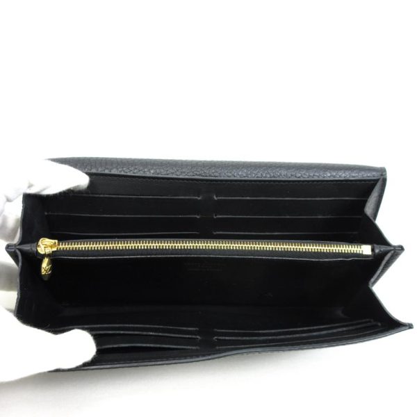 40897 4 Louis Vuitton Portefeuil Capucines Taurillon Wallet Noir