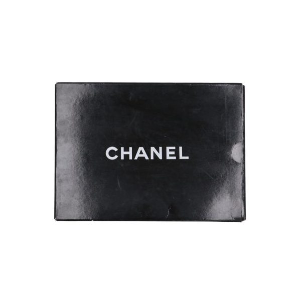 40987 6 Chanel Matelasse Push Lock Chain Shoulder Bag Black