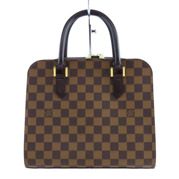 41065 1 Louis Vuitton Triana Handbag Damier Ebene