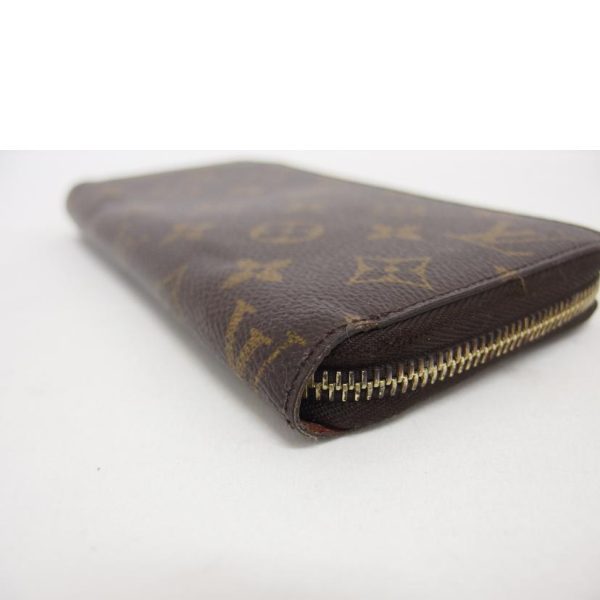 41133 6 Louis Vuitton Zippy Wallet Monogram Wallet Brown