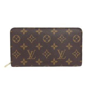 41140 1 Louis Vuitton Zippy Wallet Vertical Long Wallet Canvas Blue