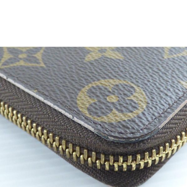 41152 7 Louis Vuitton Portefeuil Clemence Monogram Wallet Brown