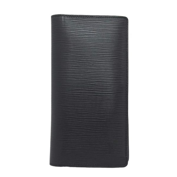 41201 1 Louis Vuitton Portefeuille Brazza Epi Wallet Noir