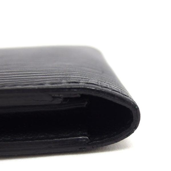 41201 8 Louis Vuitton Portefeuille Brazza Epi Wallet Noir