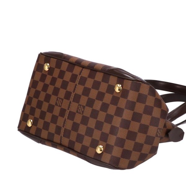 41218 2 Louis Vuitton Verona PM Damier Tote Bag Brown