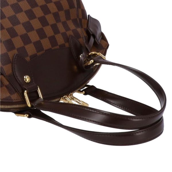 41218 3 Louis Vuitton Verona PM Damier Tote Bag Brown