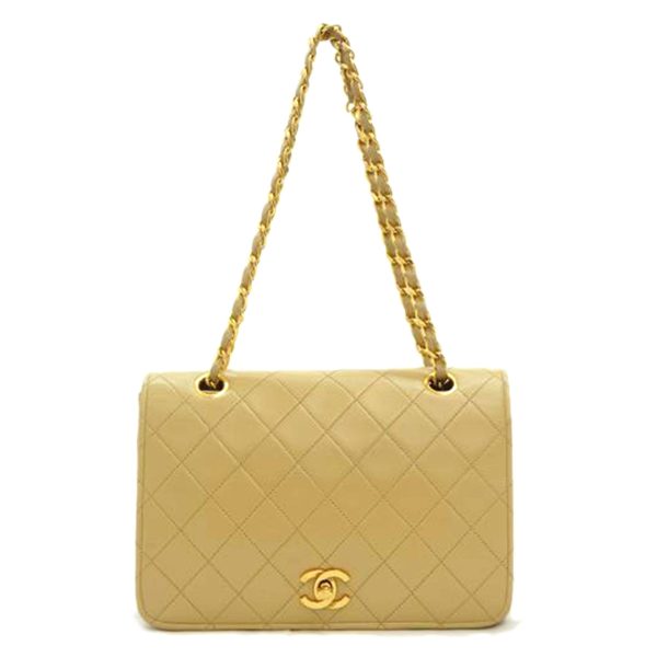 41225 1 Chanel Matelasse Full Flap Chain Shoulder Bag