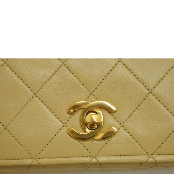 41225 6 Chanel Matelasse Full Flap Chain Shoulder Bag