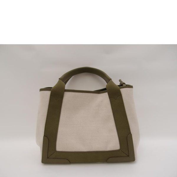 41278 2 Balenciaga Navy Hippo S Tote Bag Khaki