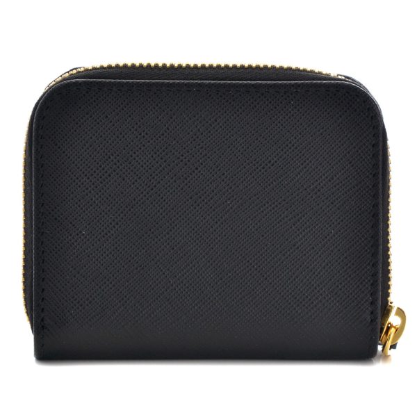 41331750a Prada coin case coin purse NERO Black