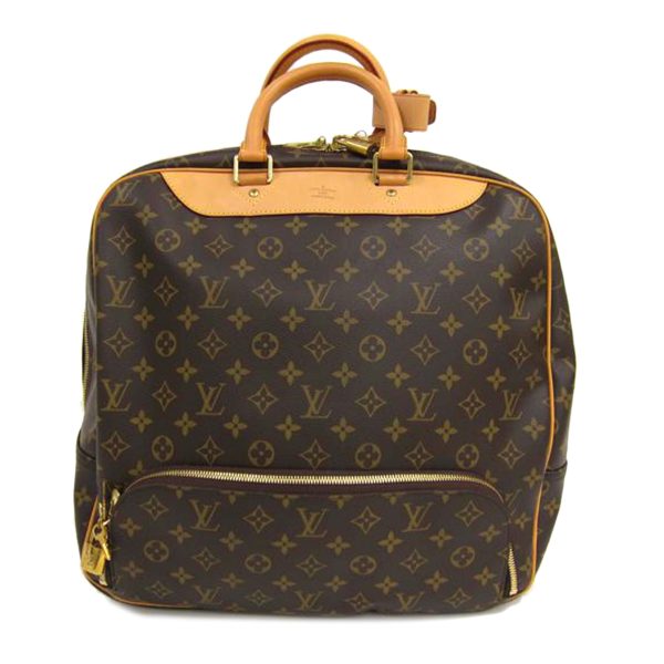 41362 1 Louis Vuitton Evasion Tag Bag Brown