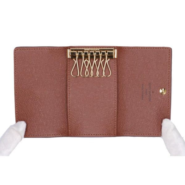 41379 3 Louis Vuitton Multicle Monogram Key Holder Brown