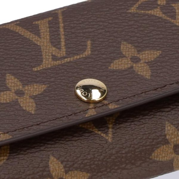 41379 4 Louis Vuitton Multicle Monogram Key Holder Brown