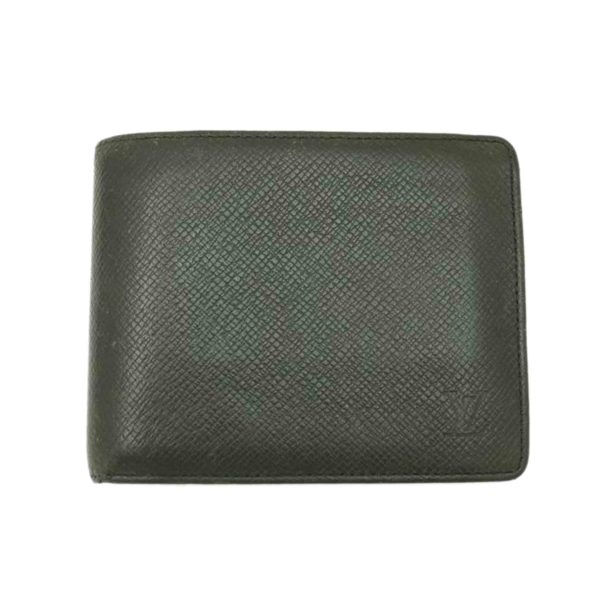 41401 1 Louis Vuitton Portefeuil Florin Taiga Wallet Ardoise