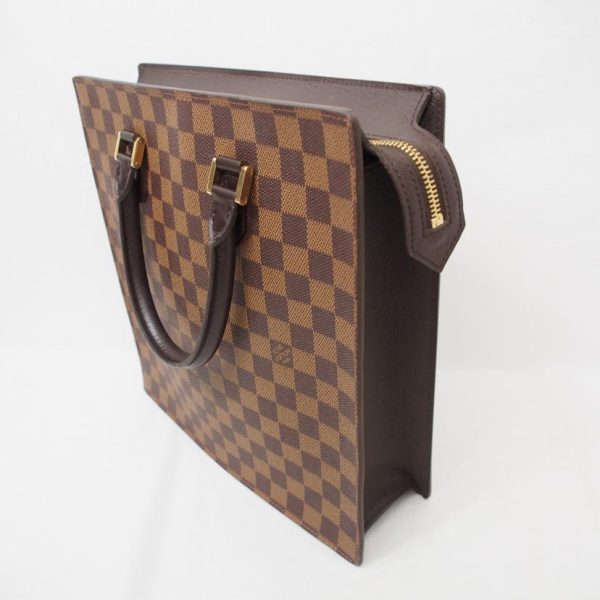 41404 2 Louis Vuitton Sac Pla PM Tote Bag Damier Ebene