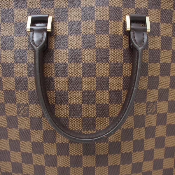 41404 3 Louis Vuitton Sac Pla PM Tote Bag Damier Ebene