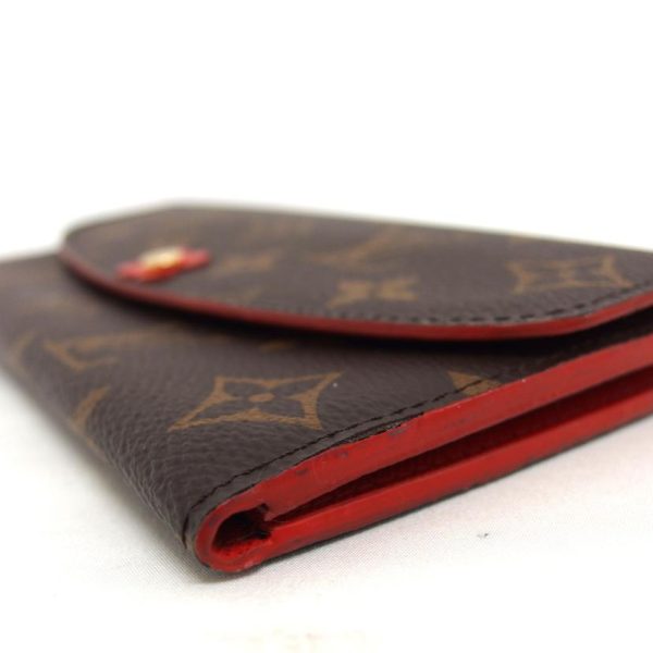 41454 11 Louis Vuitton Portefeuille Emily Monogram Wallet Rouge