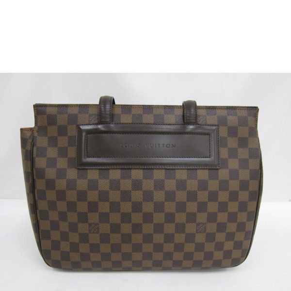 41492 2 Louis Vuitton Parioli PM Tote Bag Brown