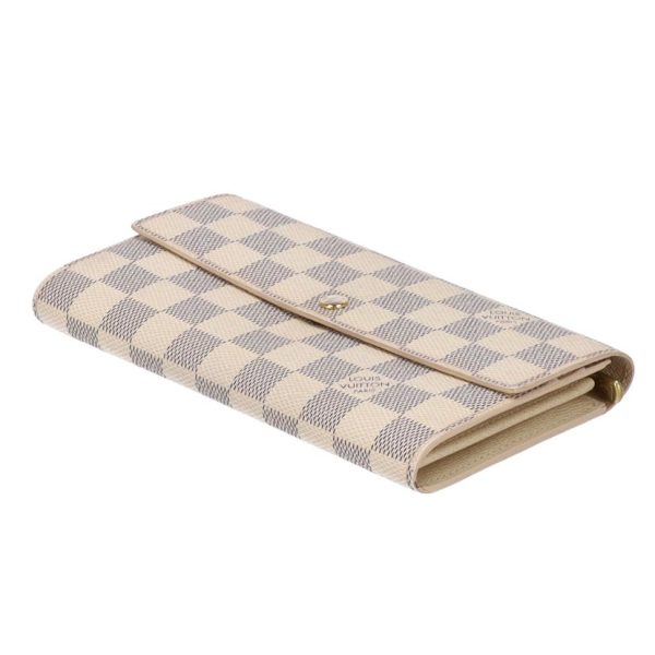 41522 6 Louis Vuitton Zip Long Wallet Sara