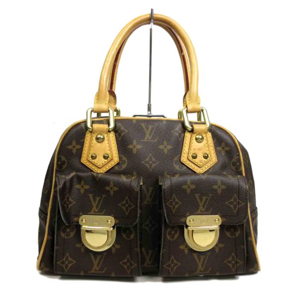 41627 1 Louis Vuitton Manhattan PM Shoulder Bag Monogram Brown