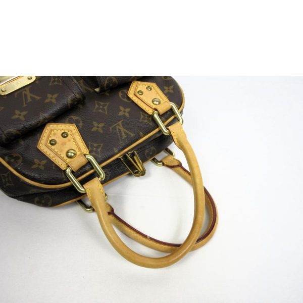 41627 4 Louis Vuitton Manhattan PM Shoulder Bag Monogram Brown