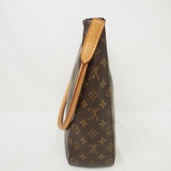 41736 3 Louis Vuitton Looping GM Bag Monogram Brown