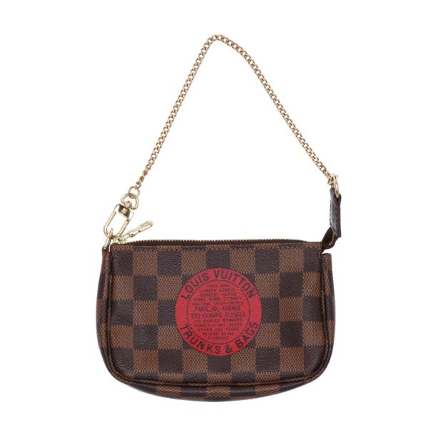 41741 1 Louis Vuitton Mini Pochette Accessory Brown