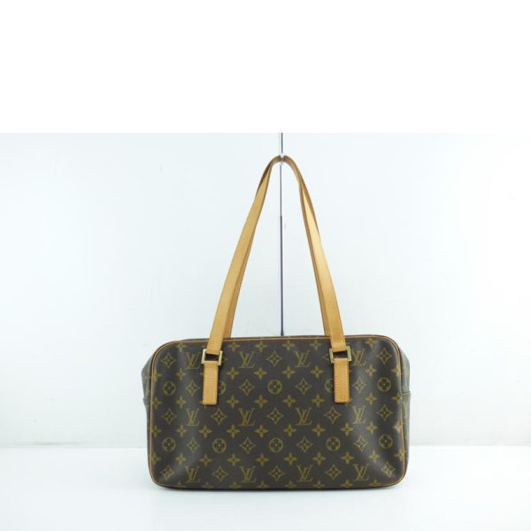 41768 1 Louis Vuitton Cite GM Monogram Shoulder Bag Brown