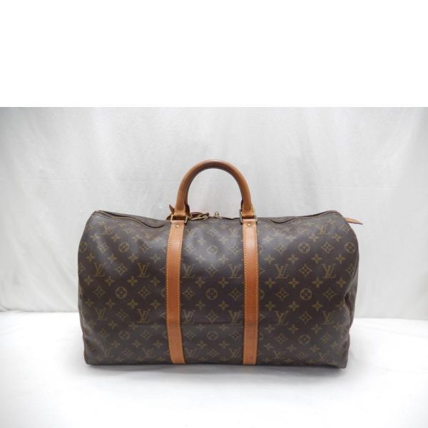 41797 2 Louis Vuitton Keepall 50 Boston Bag Monogram