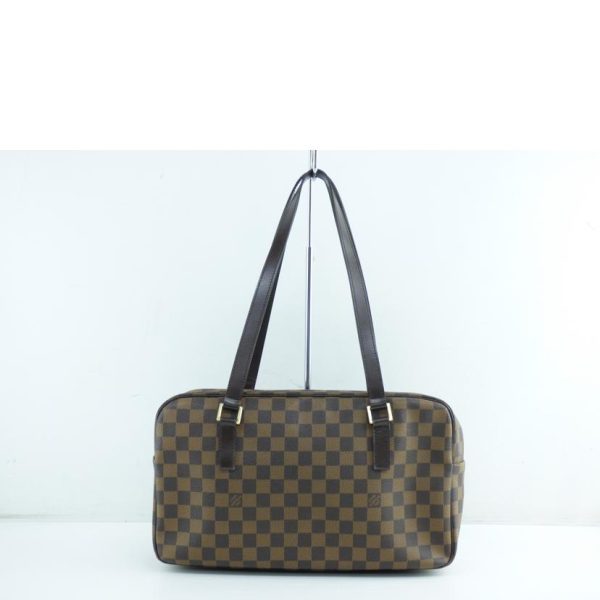 41799 1 Louis Vuitton Cite GM Damier Shoulder Bag Brown