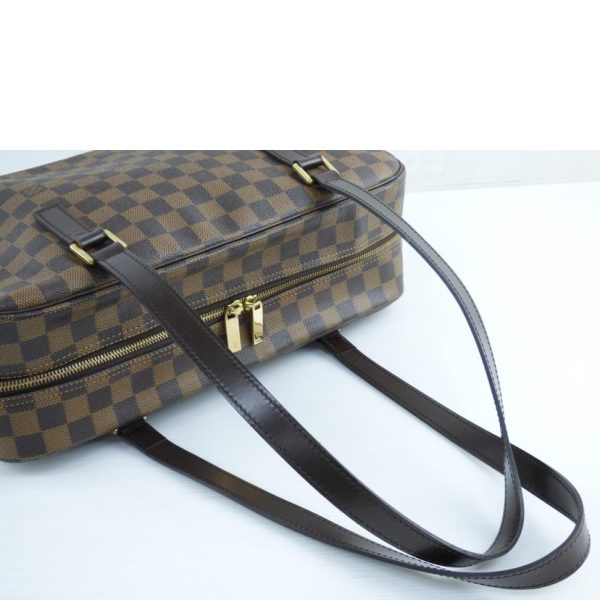 41799 4 Louis Vuitton Cite GM Damier Shoulder Bag Brown