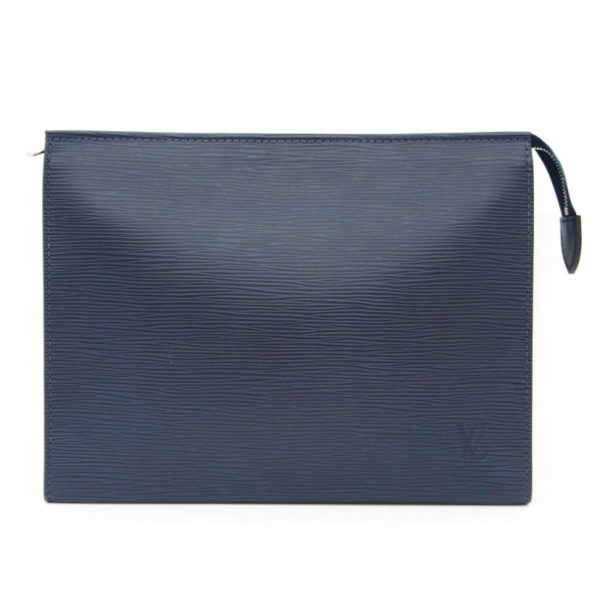 41812 1 Louis Vuitton Posh Toilette 26 Epi Bag Andigo Blue