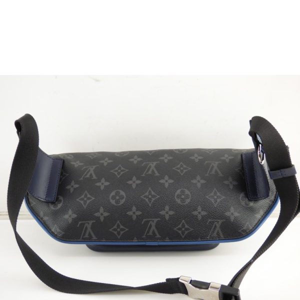 41911 2 Louis Vuitton Bum Bag Epi Monogram Eclipse Belt Bag Black