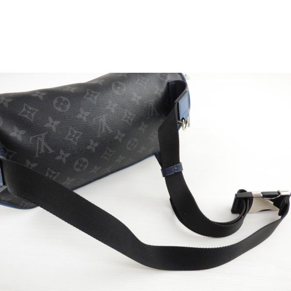 41911 4 Louis Vuitton Bum Bag Epi Monogram Eclipse Belt Bag Black