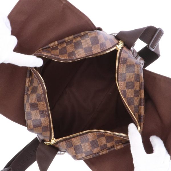 41991 4 Louis Vuitton Naviglio Damier Ebene Messenger Bag Brown