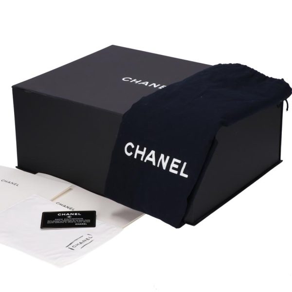 41997 7 Chanel Calf PVC Backpack Bag Black