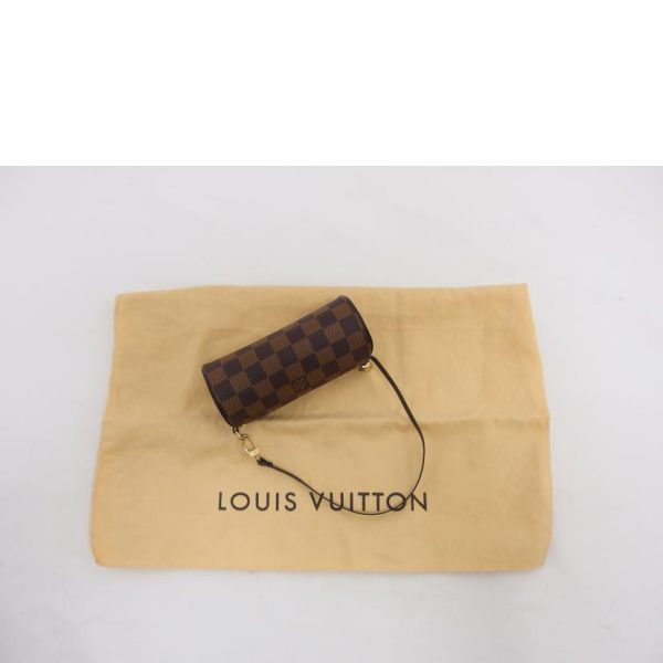 42000 6 Louis Vuitton Papillon Damier Handbag Ebene Brown