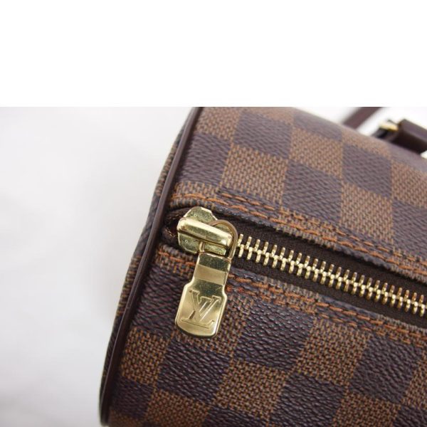 42000 7 Louis Vuitton Papillon Damier Handbag Ebene Brown