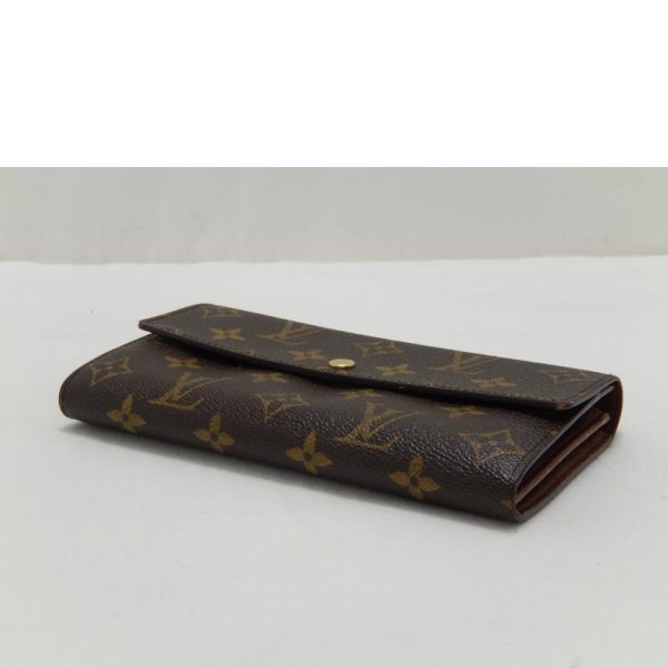 42008 3 Louis Vuitton Portomone Credit Wallet Monogram