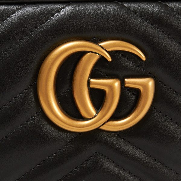 42011644c GUCCI Bag Shoulder Bag GG Marmont DTD1T Black