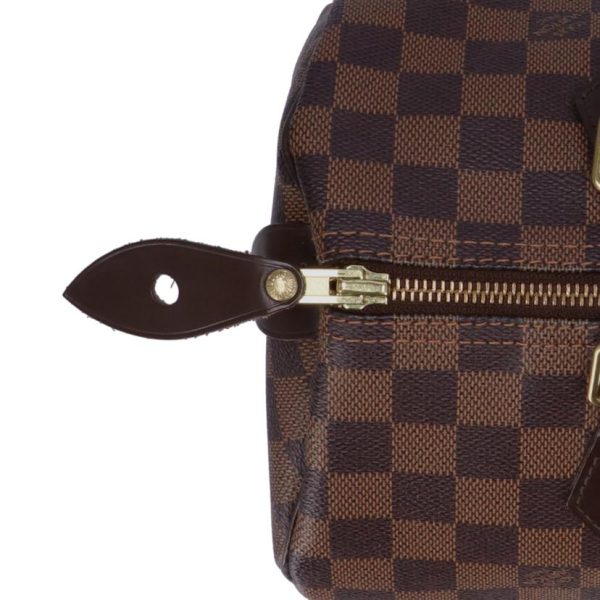 42024 10 Louis Vuitton Speedy 30 Damier Bag Brown