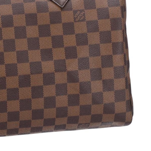 42024 6 Louis Vuitton Speedy 30 Damier Bag Brown