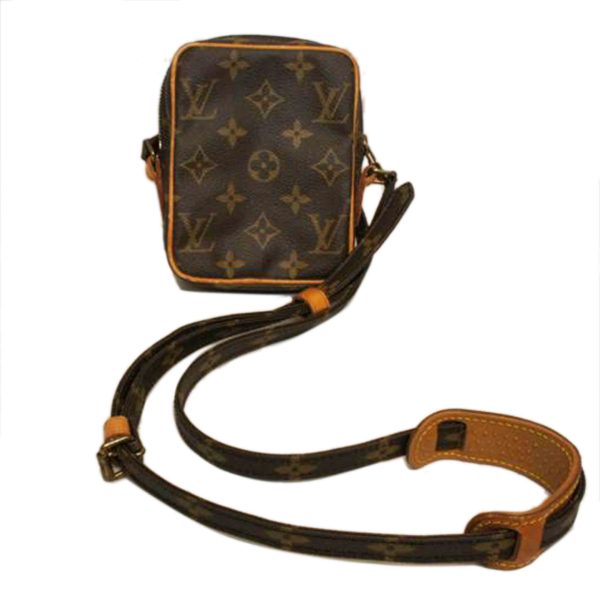 42062 1 Louis Vuitton Mini Danube Monogram Handbag Brown