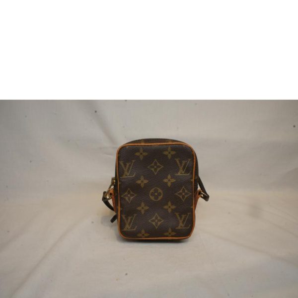 42062 2 Louis Vuitton Mini Danube Monogram Handbag Brown