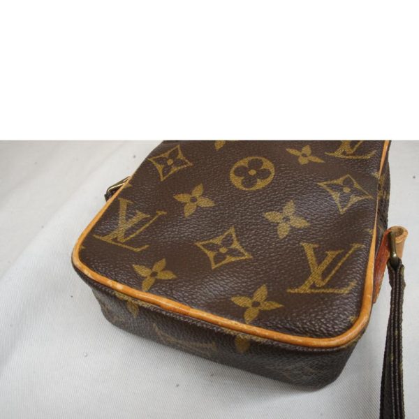 42062 6 Louis Vuitton Mini Danube Monogram Handbag Brown