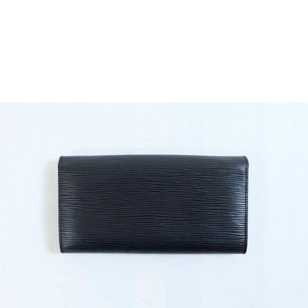 42181 2 Louis Vuitton Portefeuil Sala Epi Wallet Noir