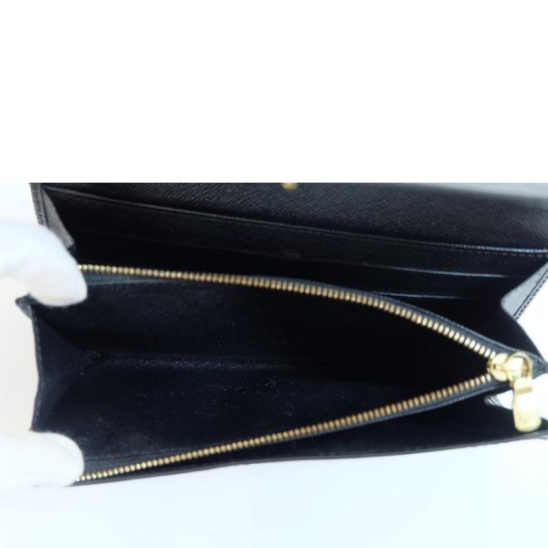 42181 5 Louis Vuitton Portefeuil Sala Epi Wallet Noir